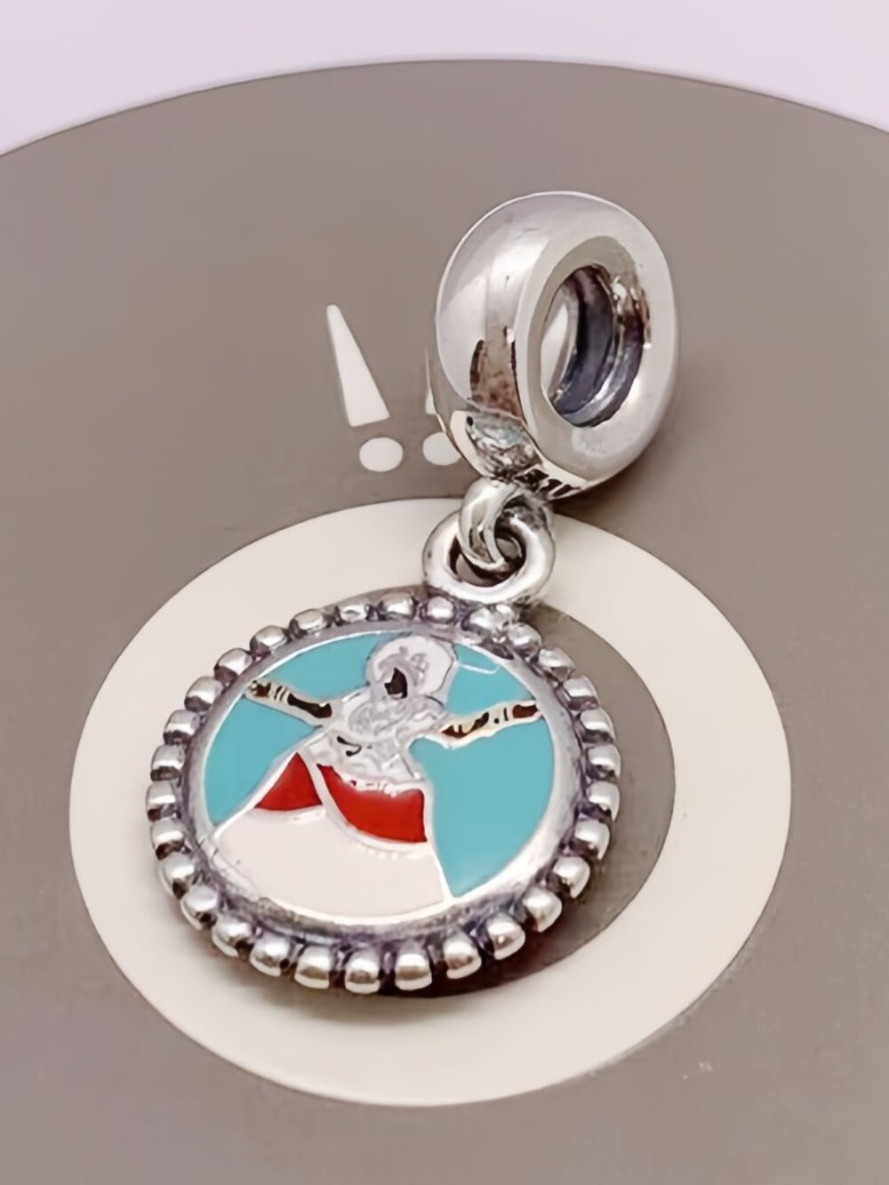 Pandora Brazil Dangle Charm Pendant S925 Sterling silver Jewelry